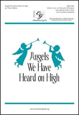 Angels We Have Heard on High Unison/Two-Part choral sheet music cover